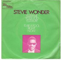 Stevie Wonder  --  Yester-Me Single7