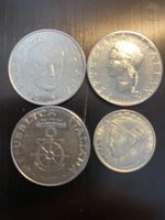 Italie, 4X 100 Lire Commémor. 1974 Nickel