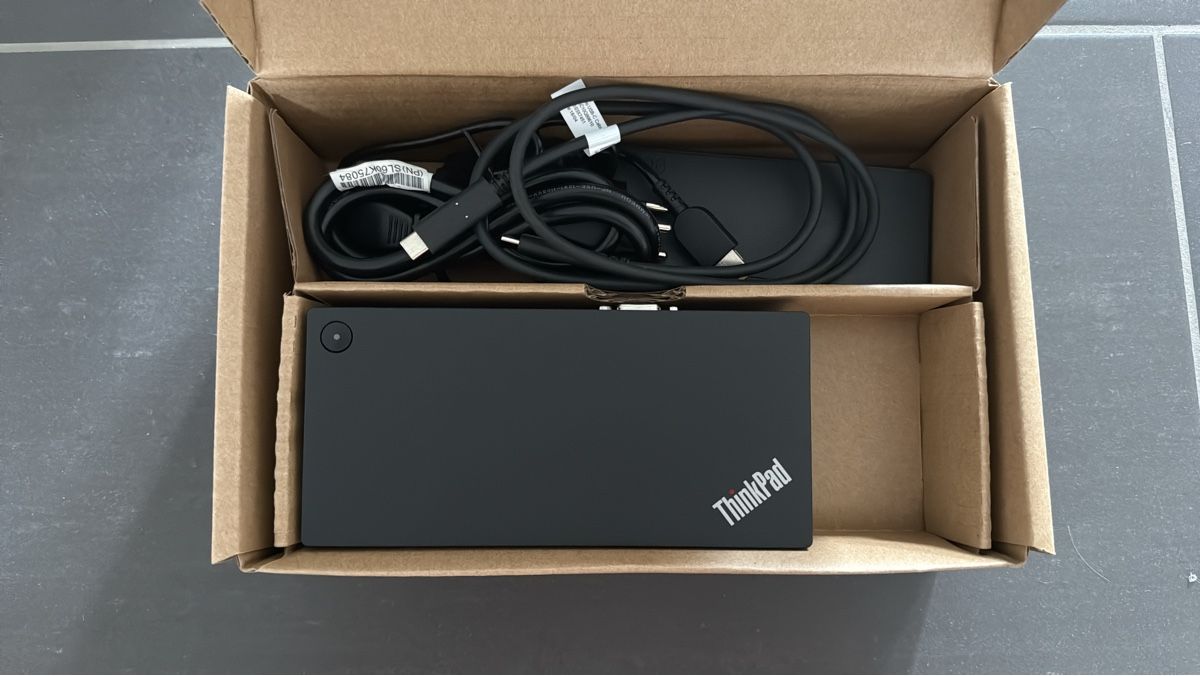 Lenovo Docking station: Lenovo ThinkPad USB-C Dock – D'occasion à Baden par rot_shp9