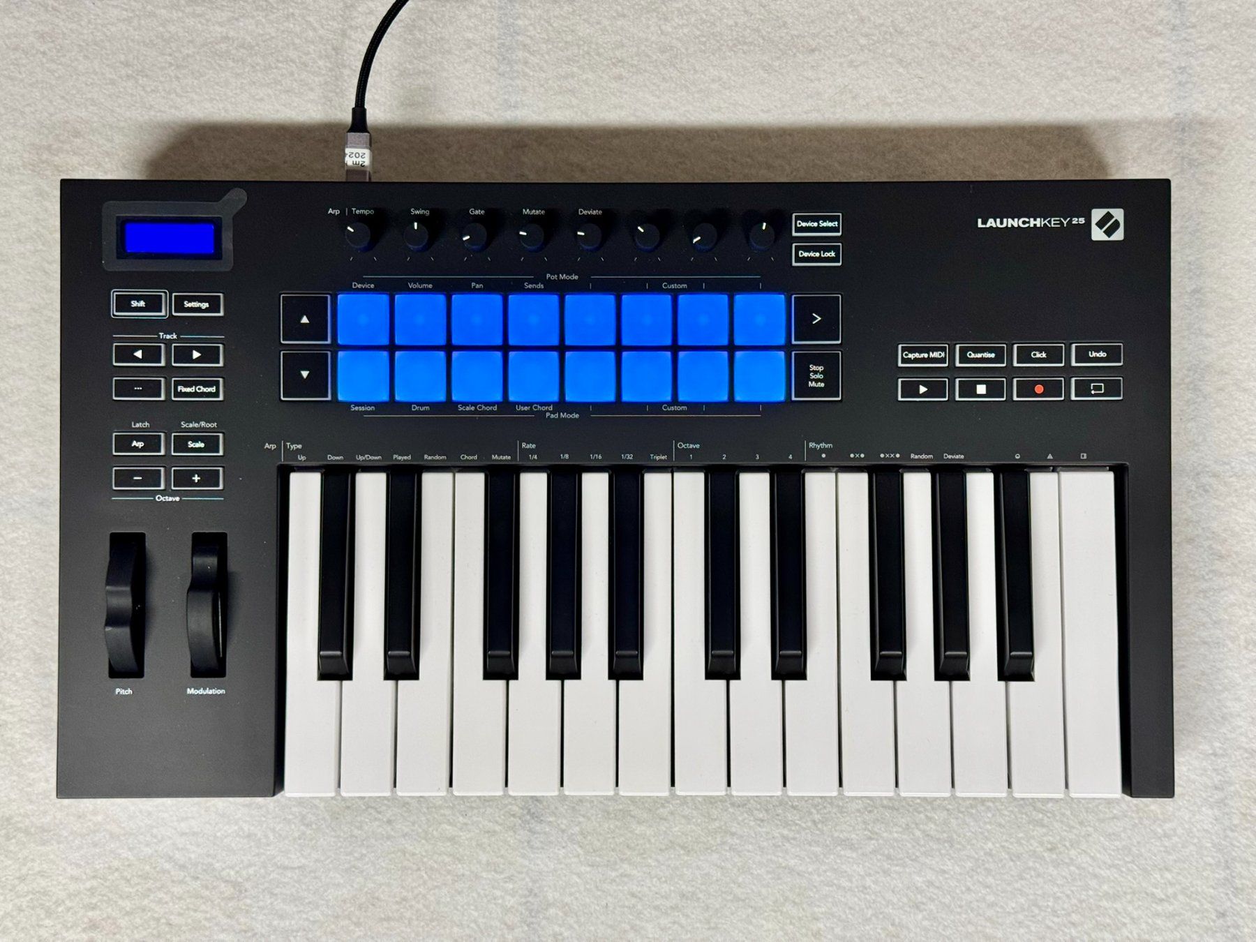 Novation Instruments de musique: Novation LaunchKey 25 Masterkeyboard wie neu – Neuf (Voir description) à Chavornay par jazz1373 1