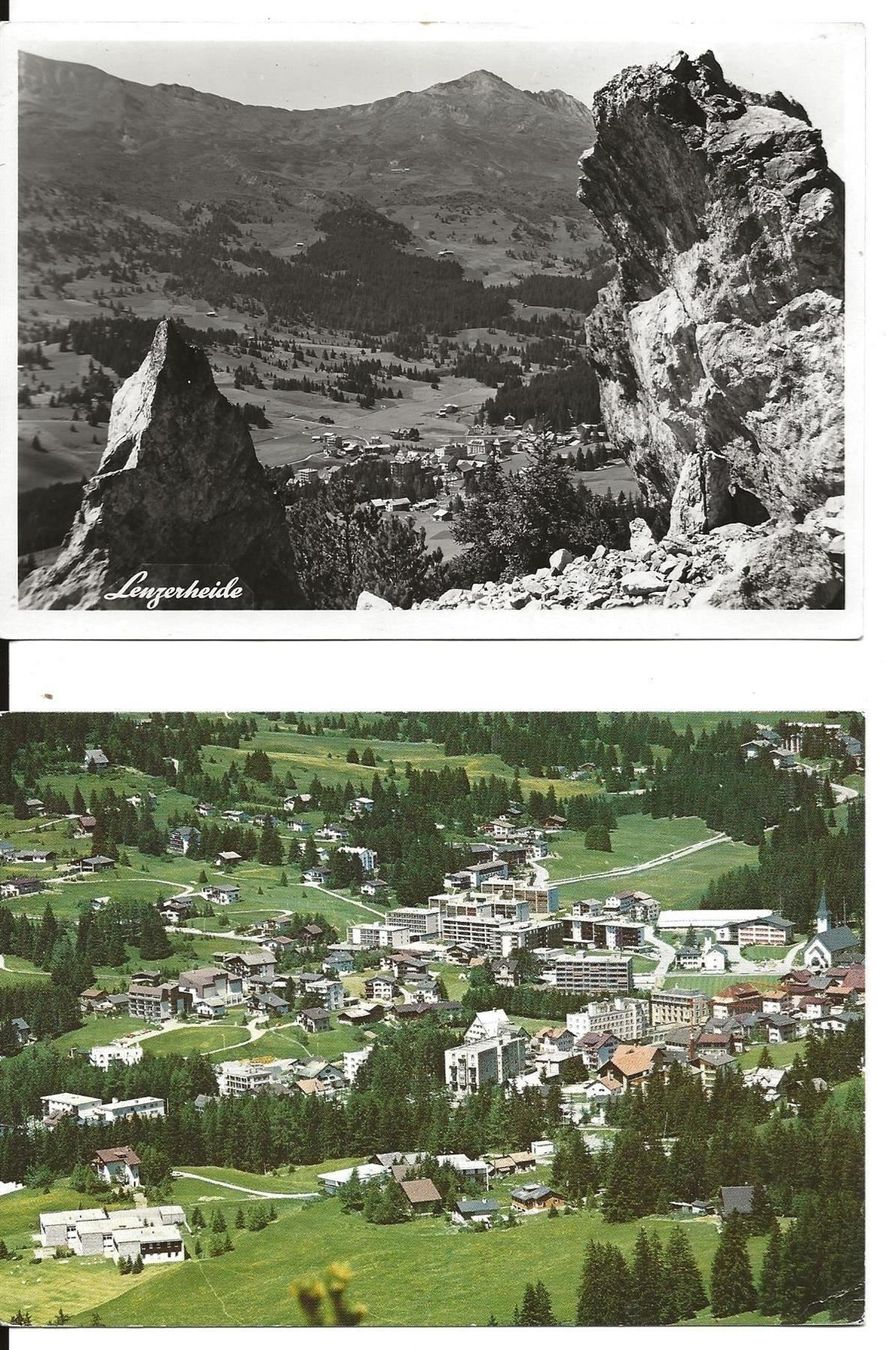 Ansichtskarten: Lenzerheide GR 2 AK  ca. 1960 + 1985 – Neu und originalverpackt aus Ennetmoos von Ambuman