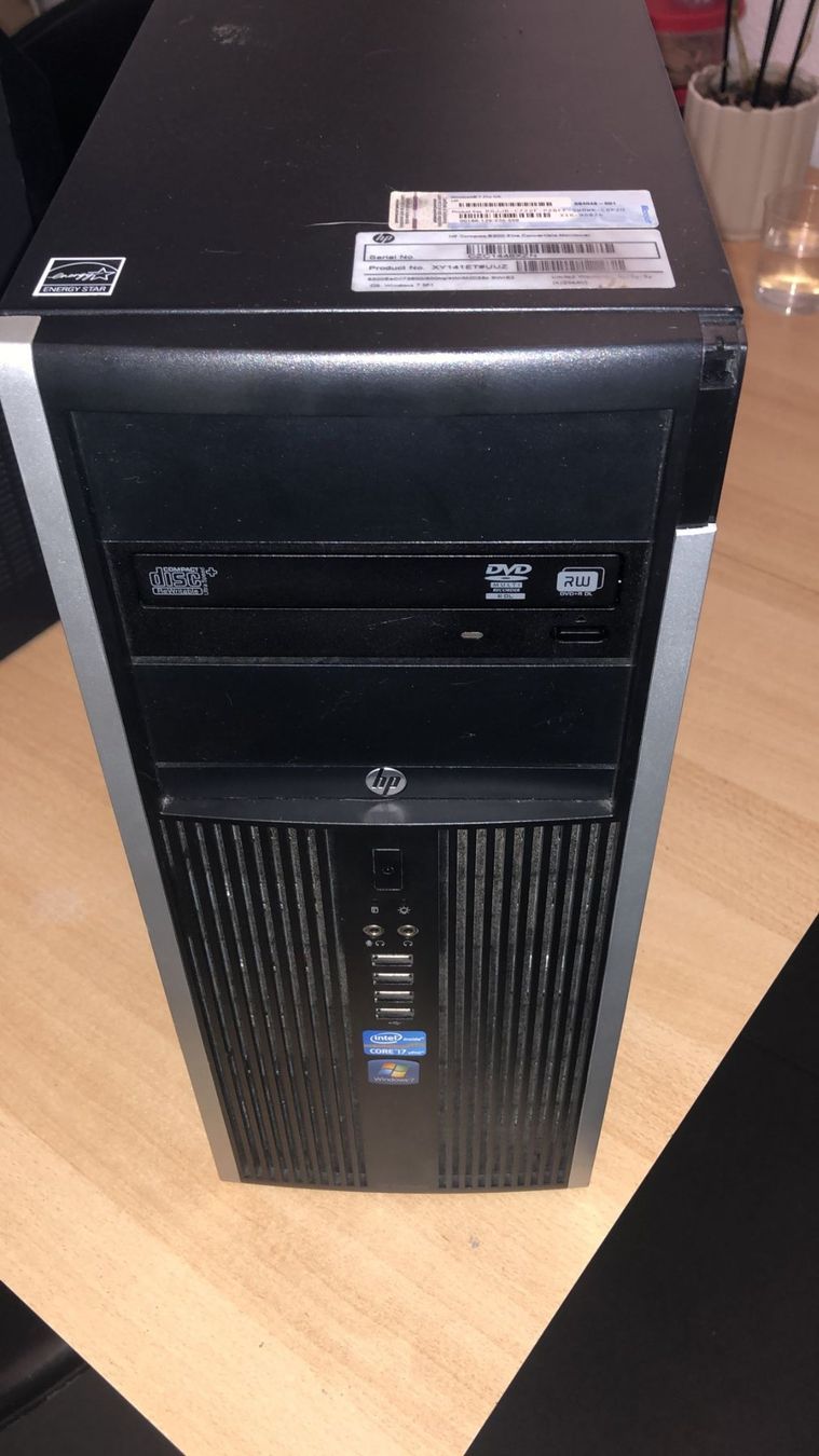 Hewlett Packard PC: Vends HP Compaq elite 8200 – Difettoso da Corpataux venduto da pfi_27t6