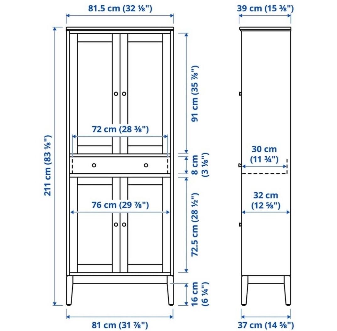 Vitrinen: Ikea IDANÄS Vitrine – Gebraucht aus Diessenhofen von Ibrahim_dndr 3