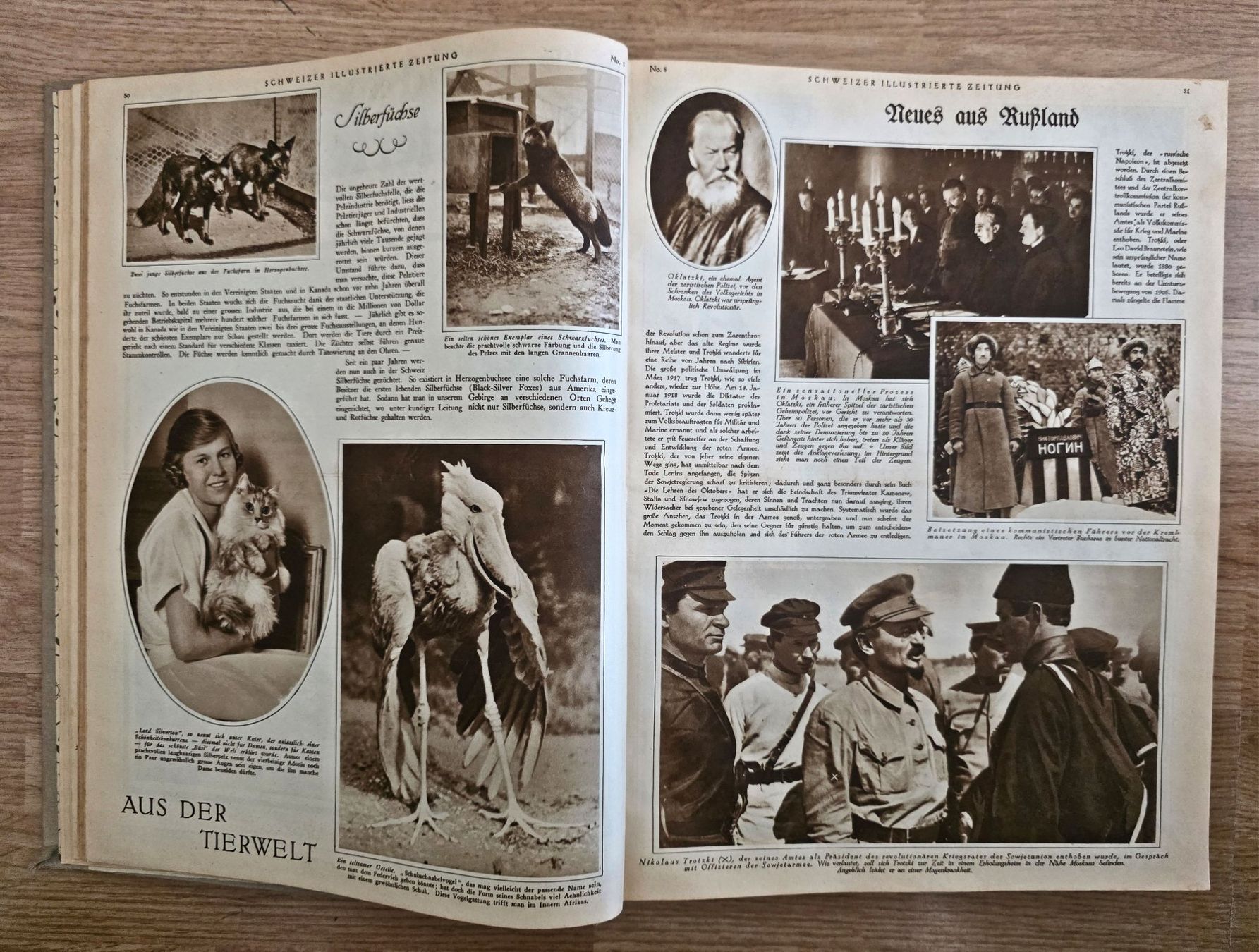 Zeitschriften & Magazine: Schweizer Illustrierte - Jahr 1925 - komplett, gebunden – Gebraucht aus Basel von chrisKB 1