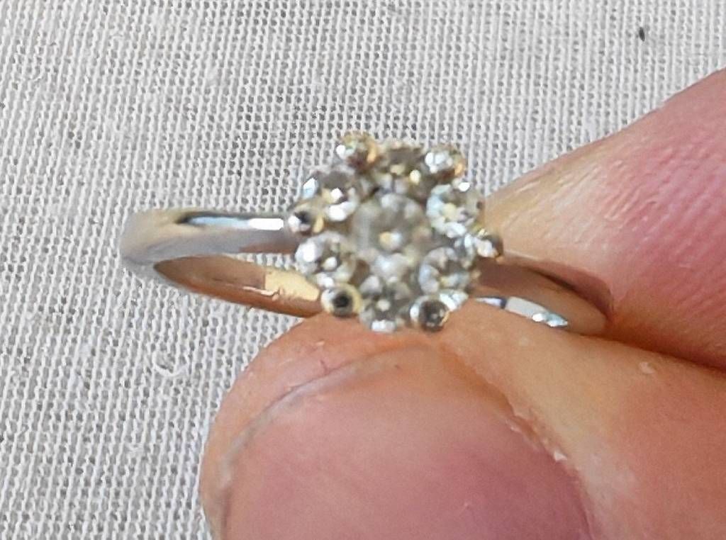 Ringe: Weissgold Ring 51 – Gebraucht aus Kloten von bam_6cv8