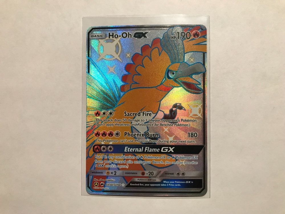 Ho Oh Gx Shiny Hidden Fates Kaufen Auf Ricardo 7147