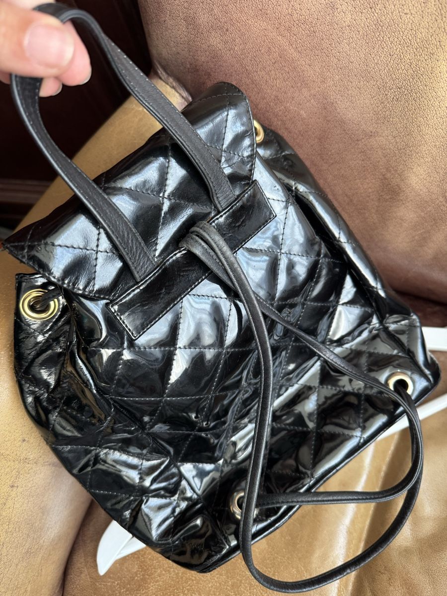 Zaini: Ledertasche Leder backpack Rücksack Richard handmade Leder – Usato da Obfelden venduto da cesarina10 5