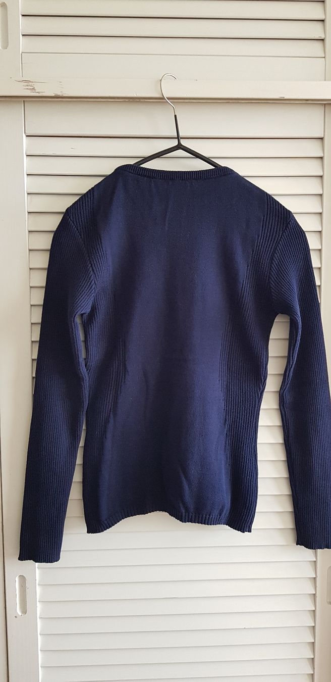 Maglioni & Felpe: Rue Blanche pull marine en coton – Usato da Lausanne venduto da man_rw9q 5