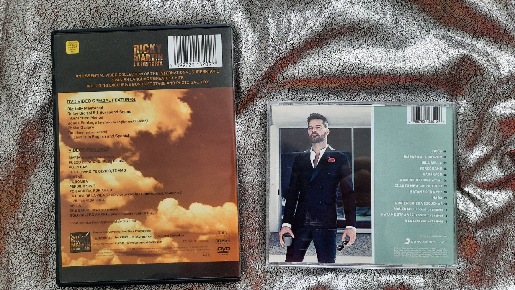 CD: 2 x Ricky Martin (CD + DVD) – Usato da Lausanne venduto da BrigitteAnne 1