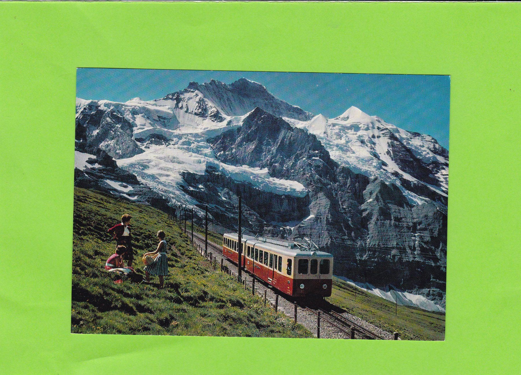 Cartoline postali: Jungfraubahn – Usato da St. Peterzell venduto da neckertal