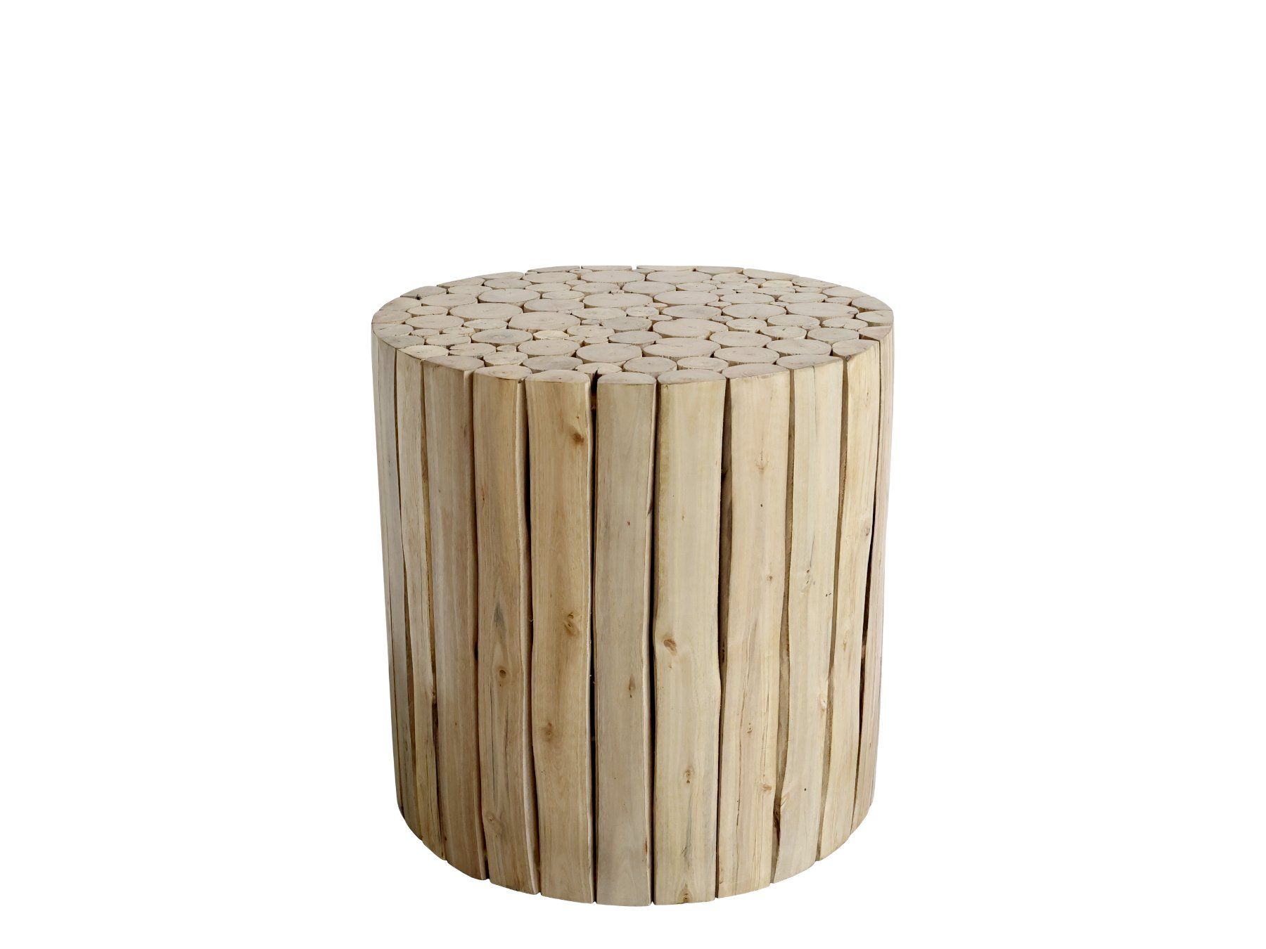 Sgabelli: Hocker aus Eukalyptusholz, 40 x 40 cm – Nuovo e nell'imballaggio originale da Innertkirchen venduto da Glatthard-Interior 9