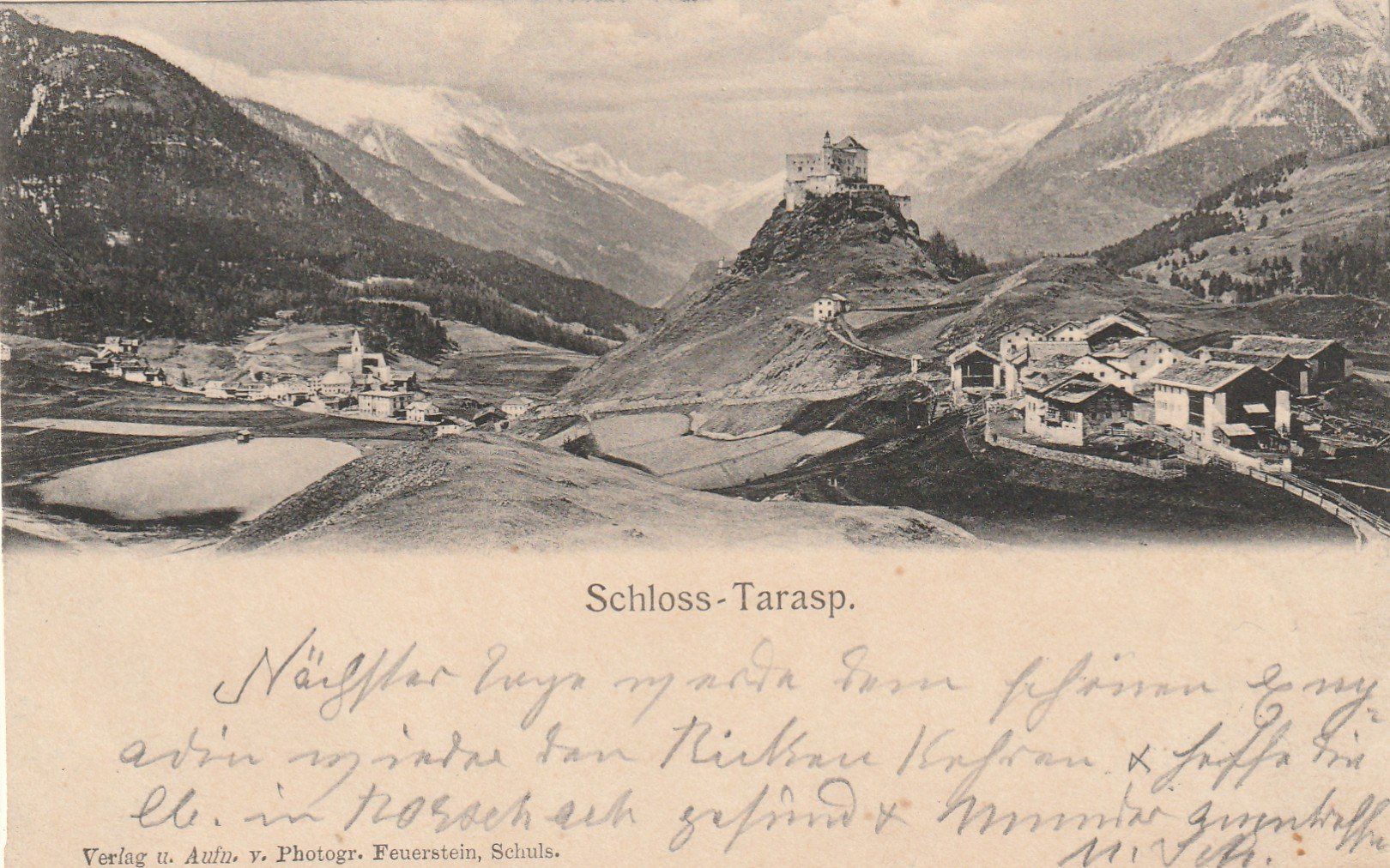 Cartoline postali: Tarasp – Usato da Rorschacherberg venduto da fratovi2
