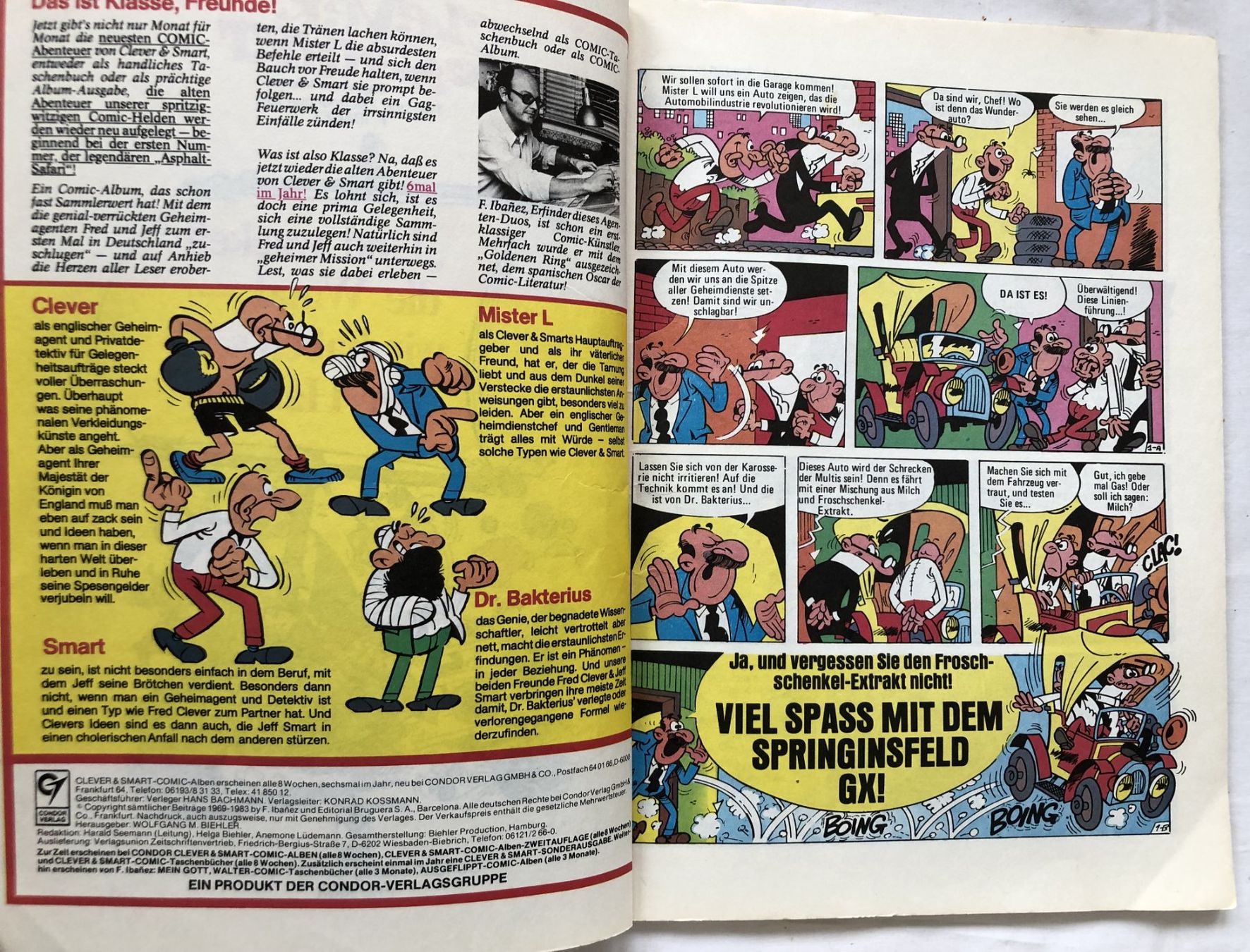 Comics: CLEVER & SMART - Nr.61 - 1.Auflage – Gebraucht aus Schaffhausen von durruti 2