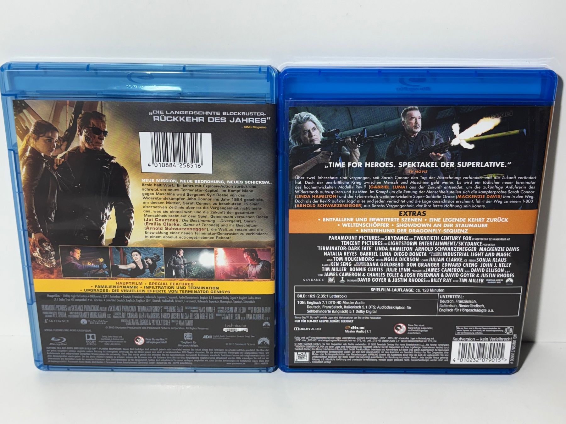 Tous les DVDs: Terminator 1-6 Blu Ray – D'occasion à Wilderswil par Sstriker 6