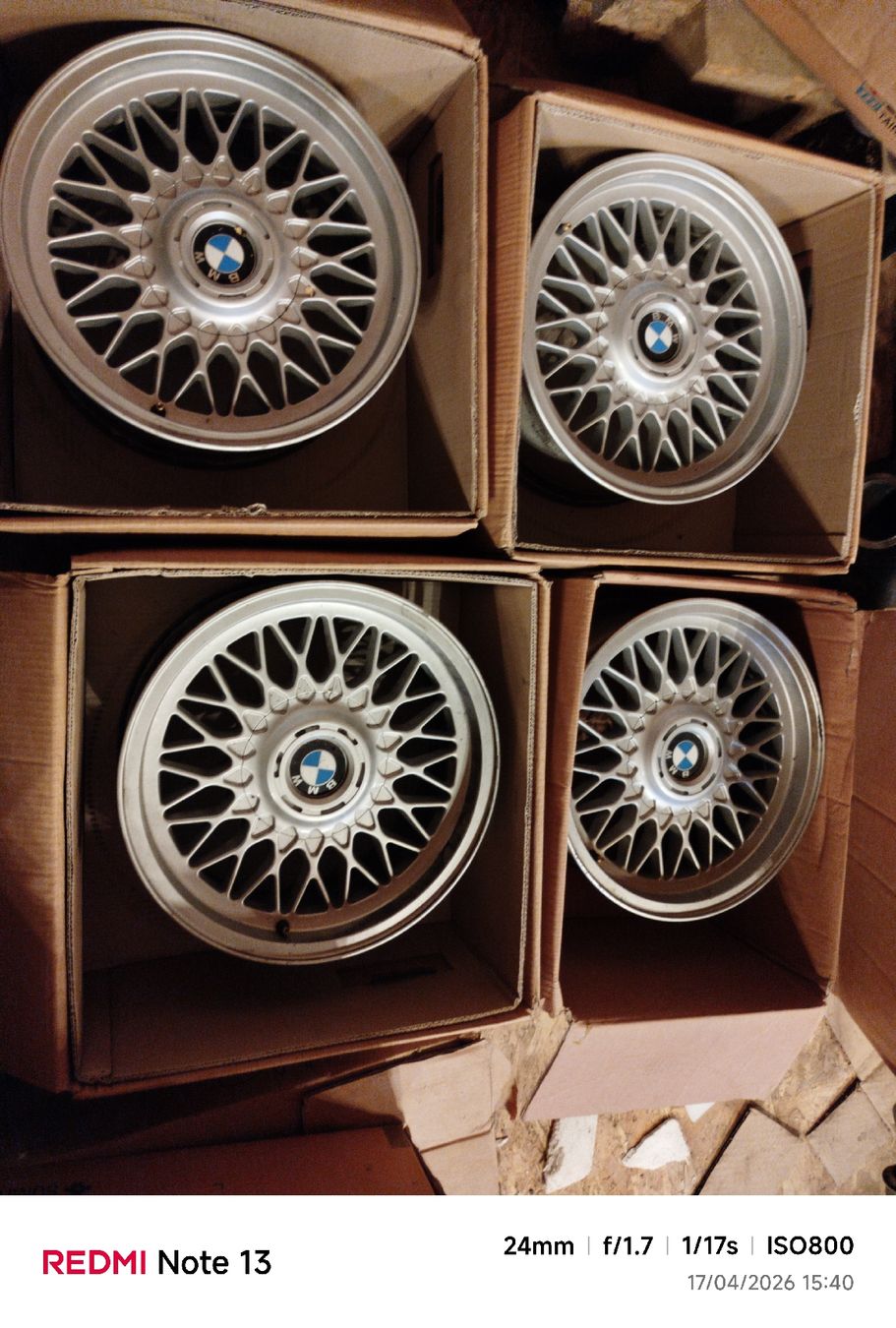 BMW Cerchioni: 4 jantes bmw bbs 16 – Usato da Neuchâtel venduto da lyd_67kk