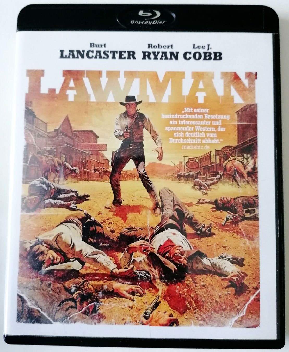 Tutti i DVDs: Lawman - Blu-ray - Western - Burt Lancaster - Robert Ryan – Usato da Oberurnen venduto da mackrokodile