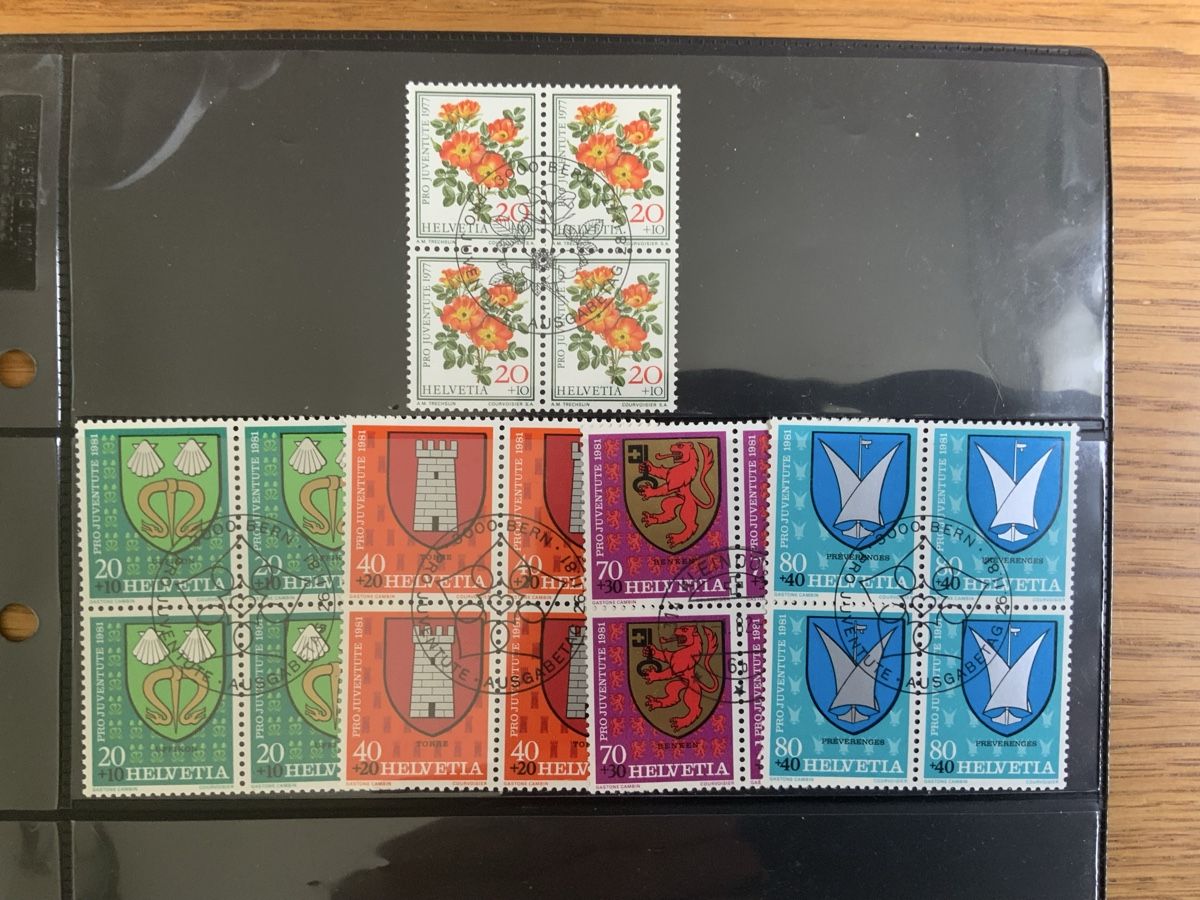 Tous les timbres: Pro Juventute – D'occasion à Binningen par chr_cr5n 3