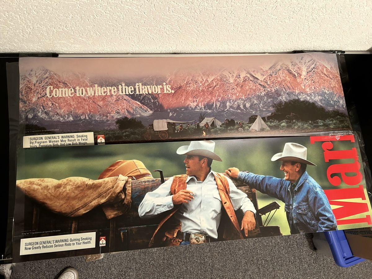 Poster & Bilder: Marlboro Poster # Vintage Western – Gebraucht aus Schliern b. Köniz von Trebesch 3