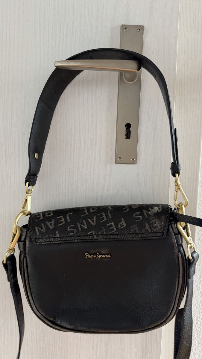 Pepe Jeans Borse da donna: Pepe Jeans Umhängetasche echt Leder – Nuovo (secondo la descrizione) da Heimberg venduto da Yanka14 1