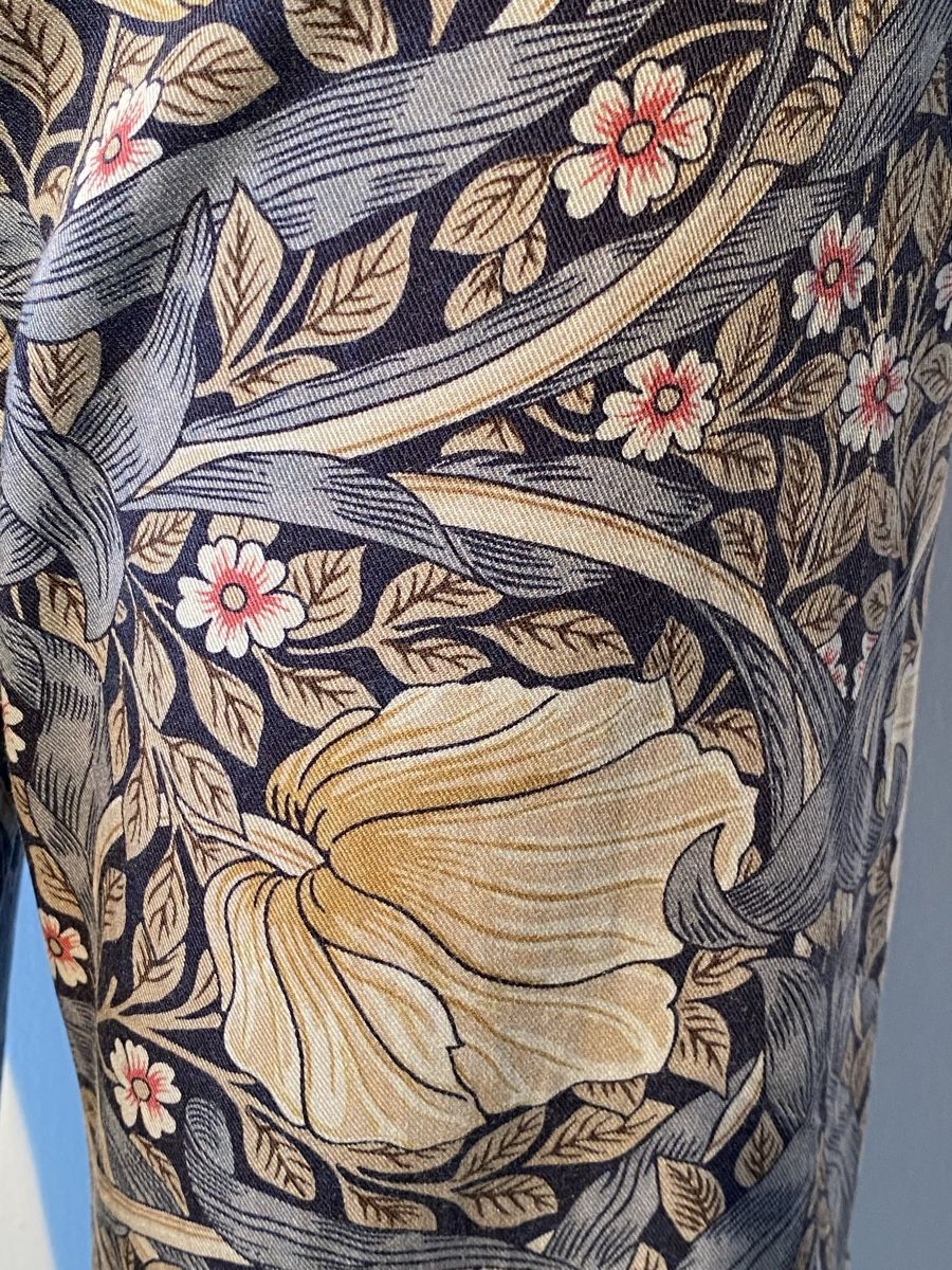 H&M Pantaloni: H&M Morris & Co. Hose, Gr. 40, Blumenmuster – Usato da St.Gallen venduto da Schischi86 2