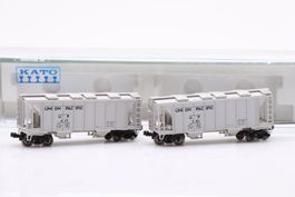 Kato 186-0112 UP AC&F 70t Covered Hopper, Spur N