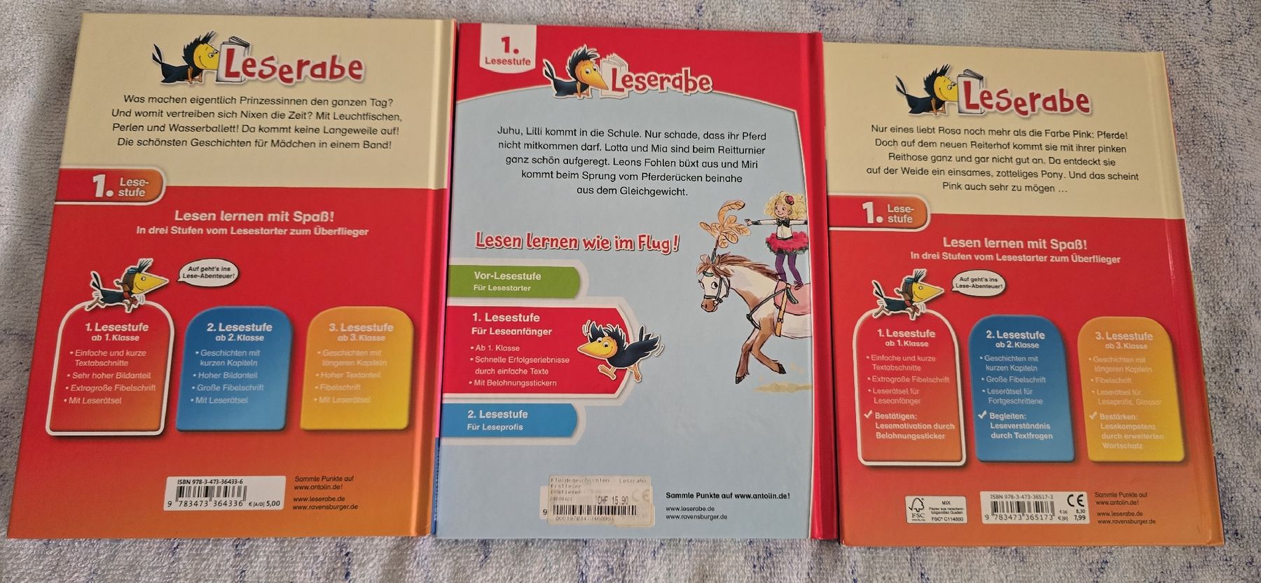 Libri: 3x Leserabe 1. Lesestufe – Nuovo (secondo la descrizione) da Basel venduto da Nerea07 1