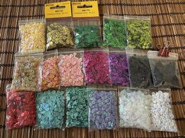 Pailletten-Set  verschiedene Farben  Basteln / Nähen / DIY