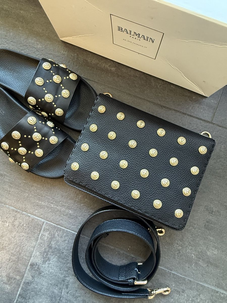 Balmain Damenschuhe: Balmain bag & slippers size 38 TOP! – Gebraucht aus Walchwil von Luxury_wardrobe 3
