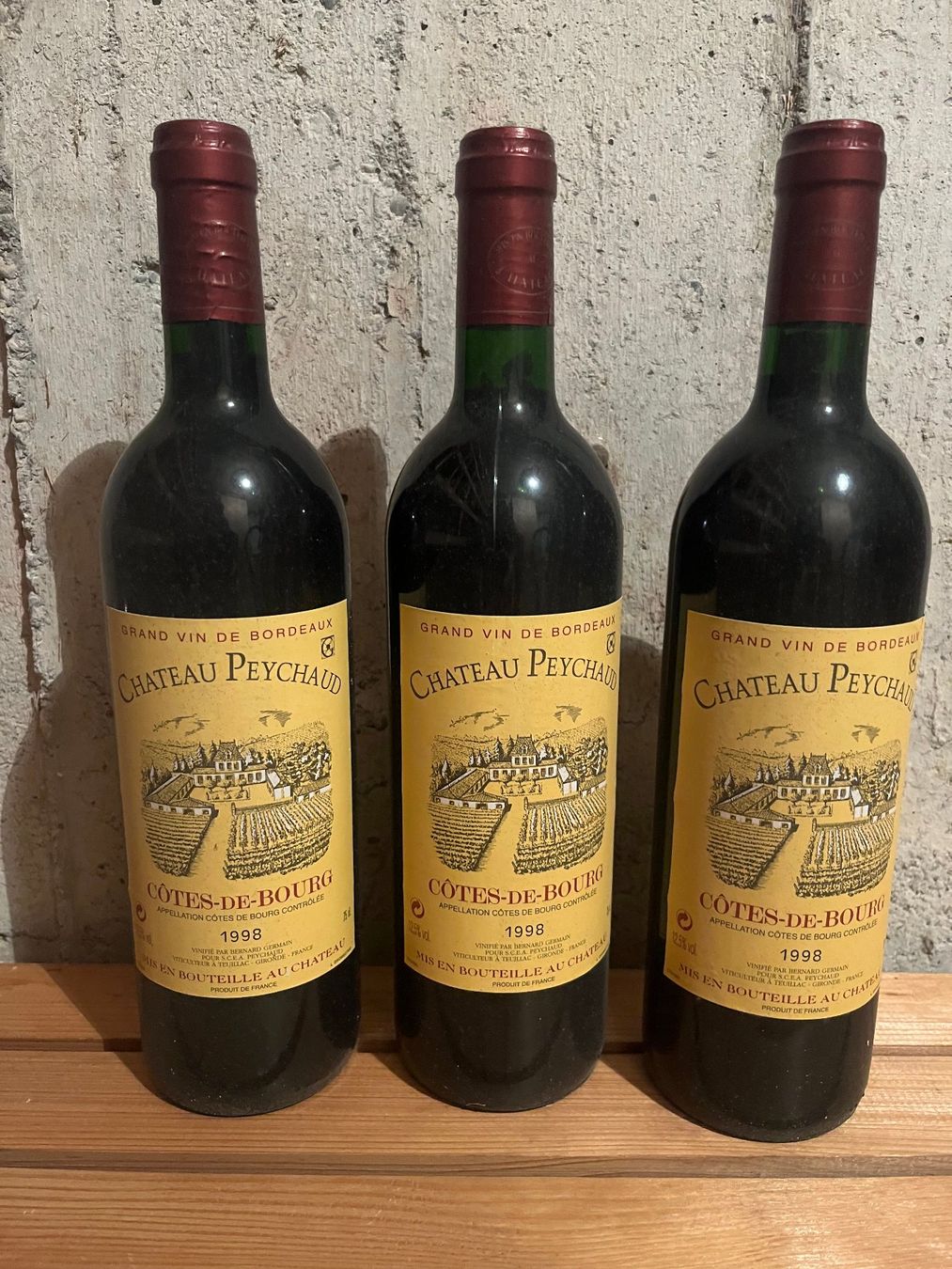 Vino: Wein Chateau Peychaud 1998 – Usato da Unterkulm venduto da Fabulirius 1