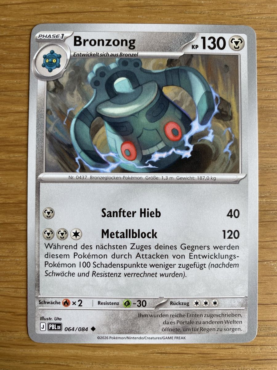 Pokémon Cartes à collectionner: Pokemon Bronzong 064/084 PBL – Neuf (Voir description) à Haldenstein par lisipe