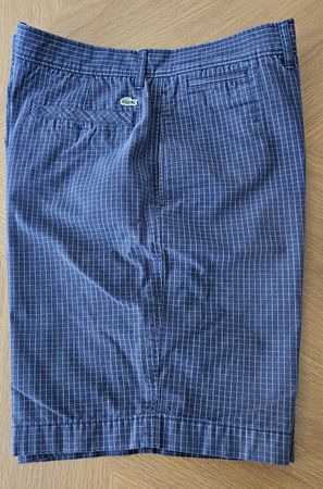 Lacoste Shorts kariert, guter Zustand, blau