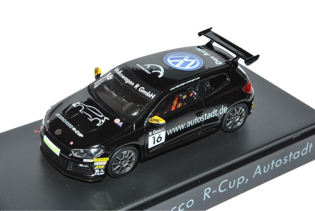 Volkswagen Modellini d'auto: VW Scirocco R-Cup – Nuovo e nell'imballaggio originale da Flawil venduto da Imperiosud