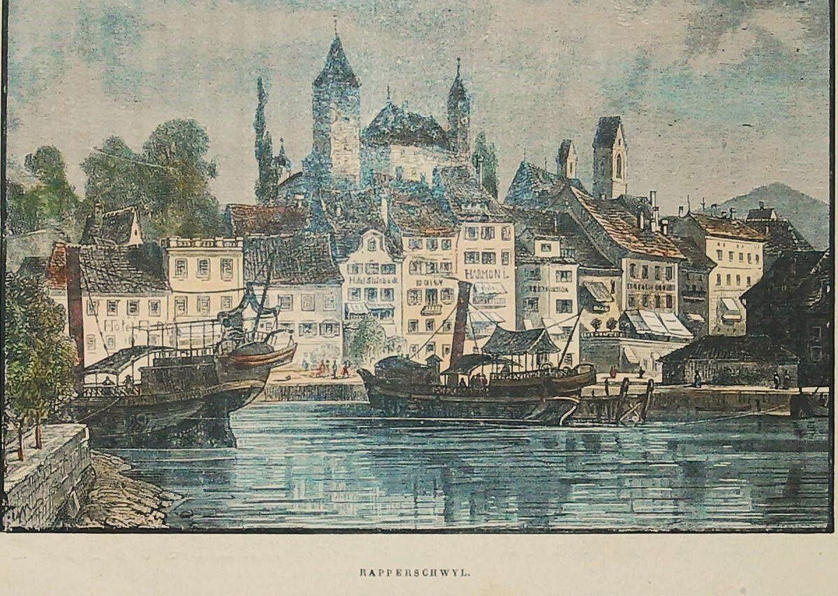Stiche: Rapperswil Holzstich – Gebraucht aus Rafz von Helvet32 1
