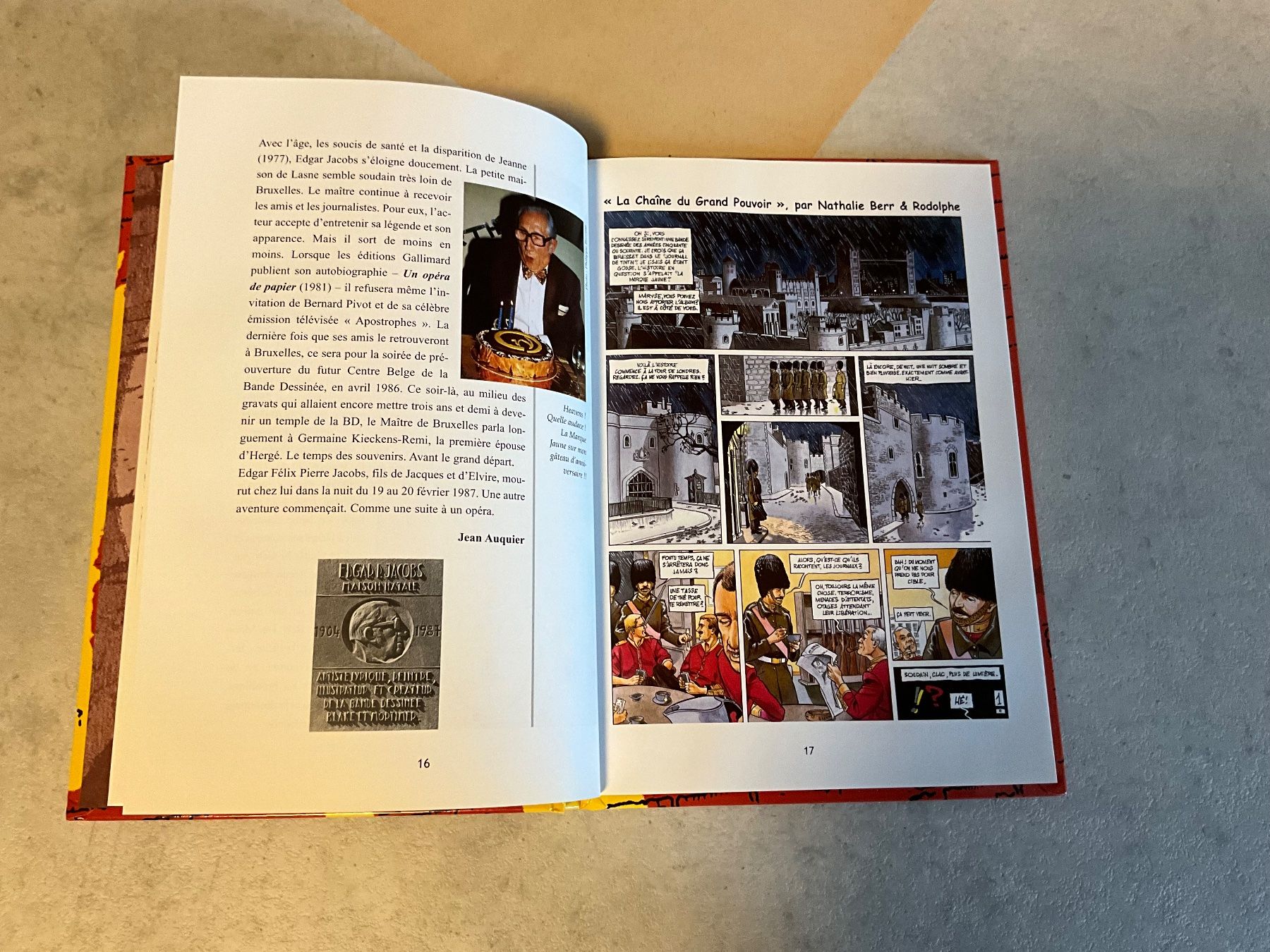 Fumetti: E.P. Jacobs - La Marque du Siècle – Usato da Agriswil venduto da Ueli03 2