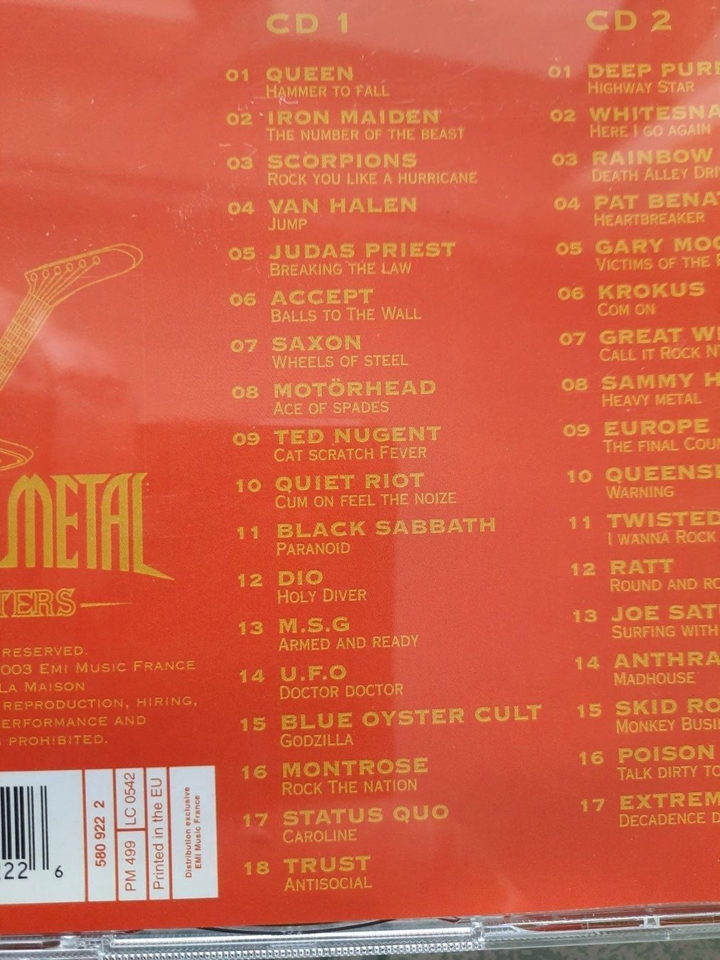 CD: CD Heavy Metal Masters Compilation 2 Cds – Usato da Pully venduto da bro_n52j 6