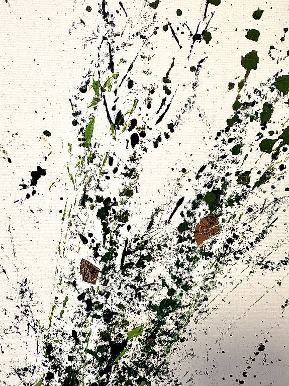 Dipinti: Golden Branches- Acryl – Usato da Lyss venduto da flo_g9ns 2