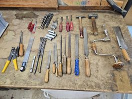 Diverse gebrauchte Werkzeuge