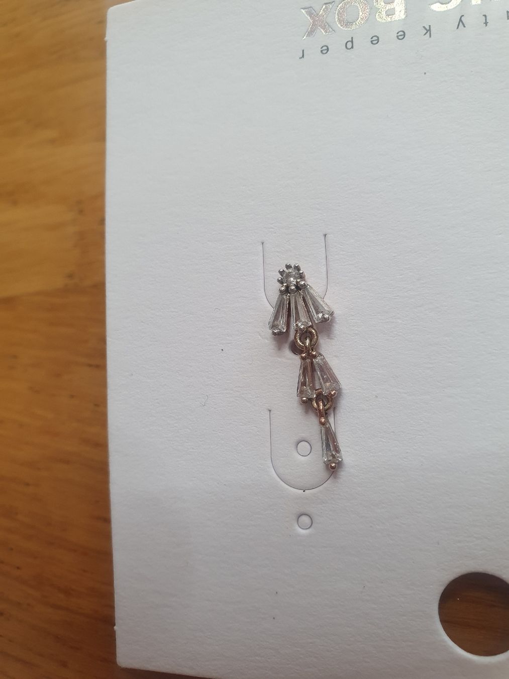 Orecchini pendenti & Orecchini a lobo: Schöne Bling Box Ohrstecker – Usato da Moosseedorf venduto da Sonnenschein.. 2