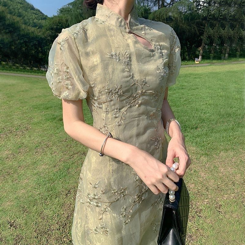 Vestiti: Chinesisches Cheongsam, Größe S – Nuovo (secondo la descrizione) da Murten venduto da Alicetea 2