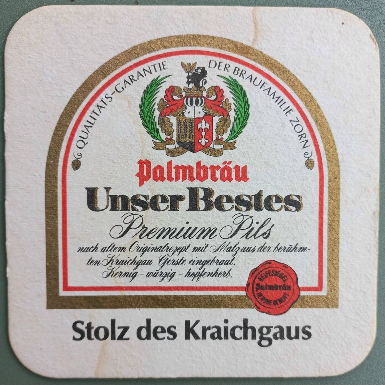 Sottobicchieri: Bierdeckel - Palm Bräu - D - 80er Jahre – Usato da Niederuzwil venduto da lubimaja