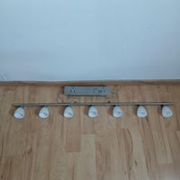 Deckenlampe, Chrom, mit 6 Spots, Top Zustand!
