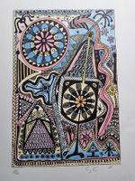 KURT JOSEF HAAS LITHOGRAPHIE SIGNIERT NUMMERIERT