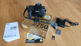 Nikon D750 Body, Spiegelreflex Kamera, FX-Vollformat