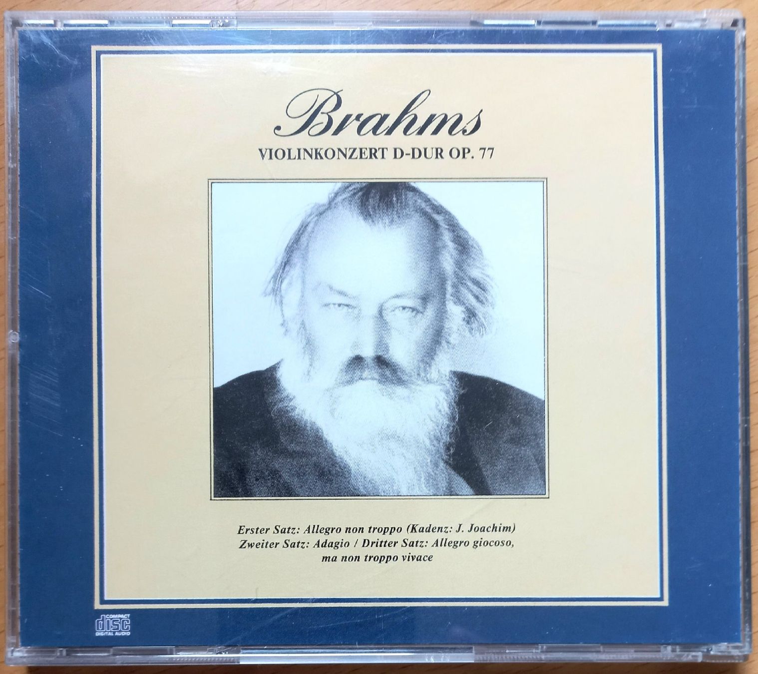 CD: CD - Johannes Brahms - Violinkonzert D-Dur op.77 – Usato da Niederuzwil venduto da lubimaja 2
