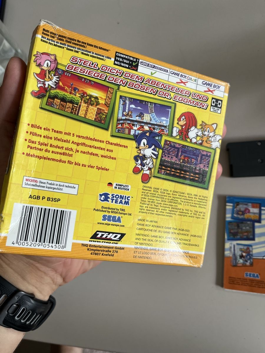 Giochi: Sonic 3 Advance - GBA – Usato da Baden venduto da tob_t8gw 4