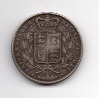 (629) GB, 1 Crown, 1845