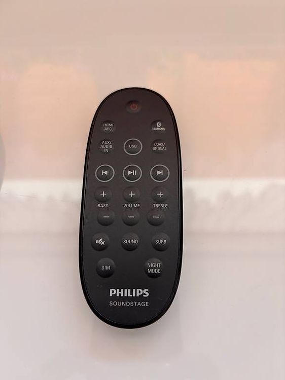 VINABTY Telecomando di Sostituito Adatto Per Philips SoundStage speaker HTL4111B/12 HTL4110B HTL4110B/12 HTL4111B HTL4110B/51