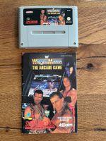 SNES - WWF Wrestlemania the Arcade Game mit Anleitung !