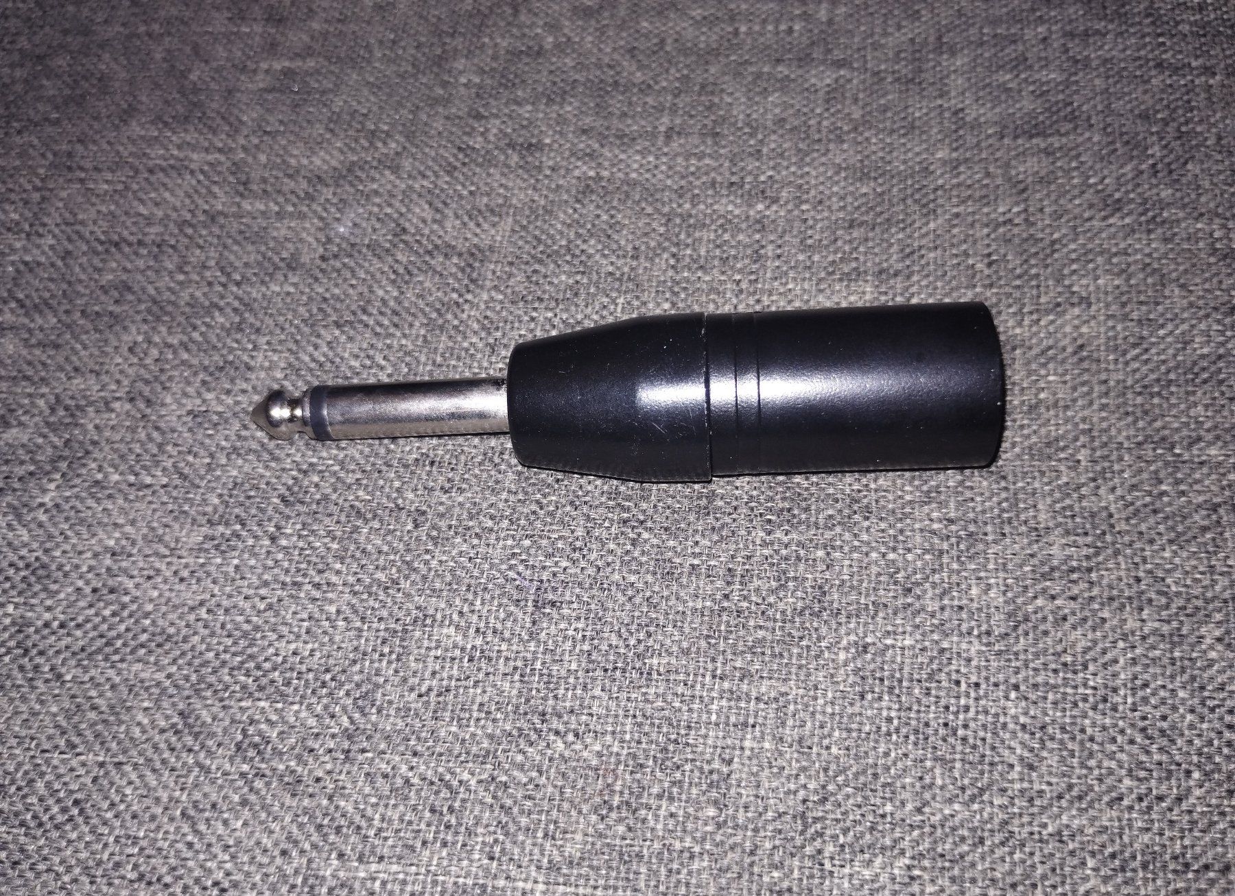 Adapter von 6,35-mm-Klinke auf 3-poligen XLR (4 Stück) (Neu und ...