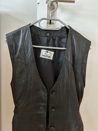 Echtleder Weste Gr. 38